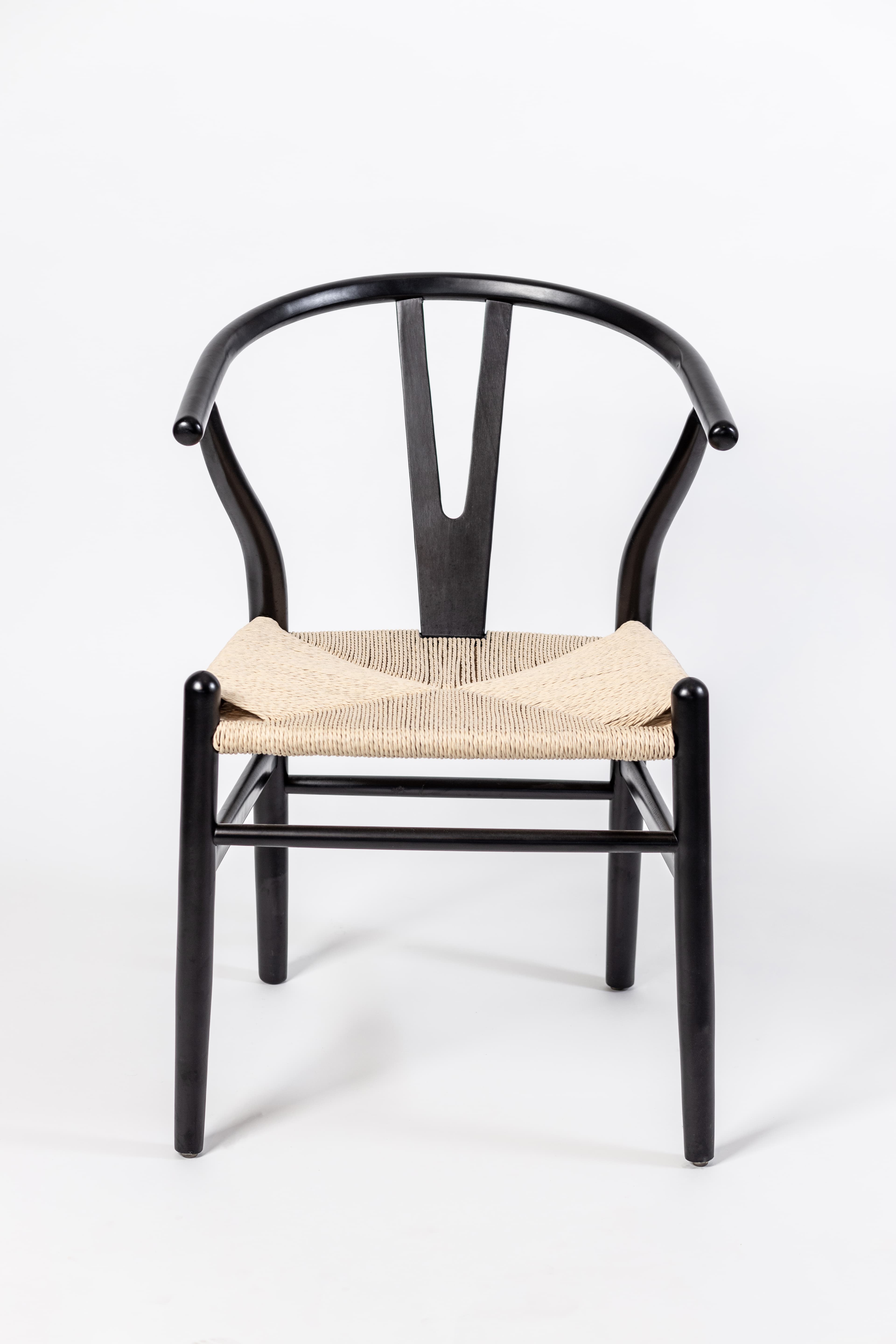 Silla Wishbone Negra